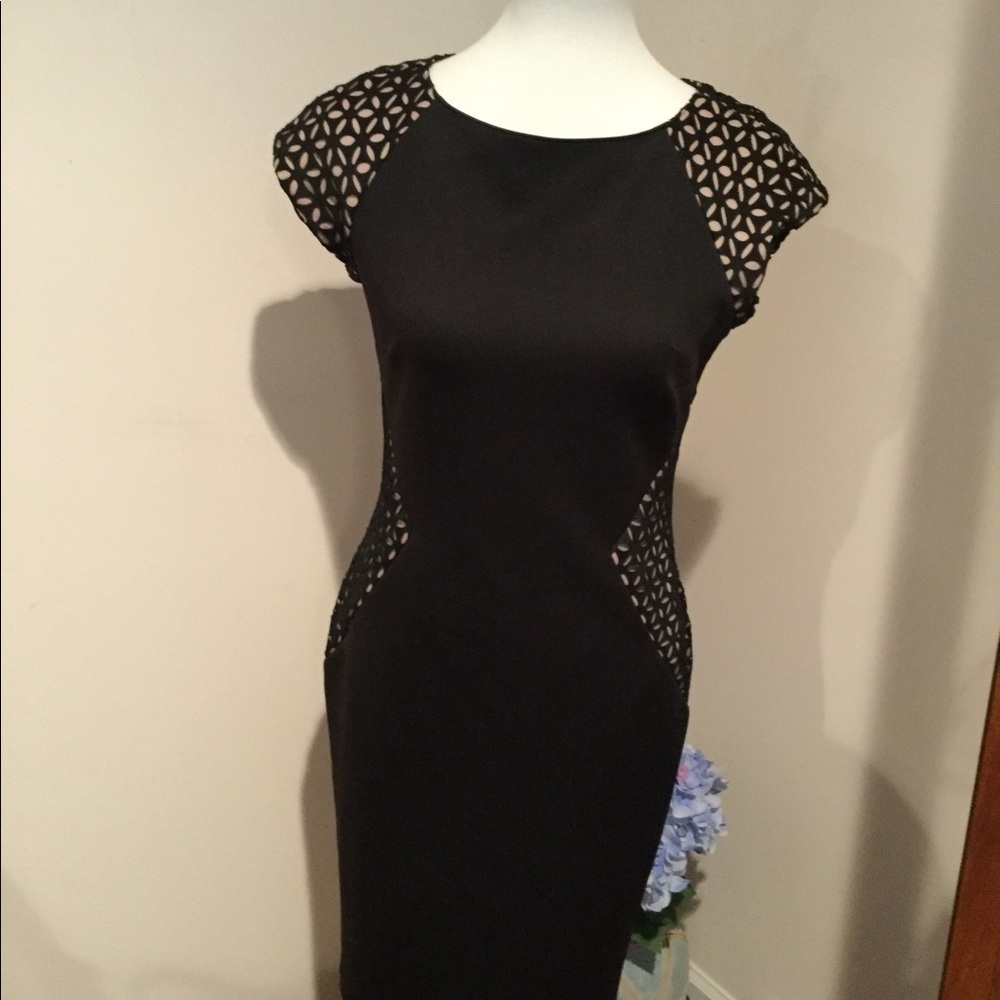 Joseph Ribkoff Black Bodycon Dress